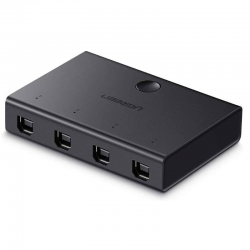 Ugreen USB 2.0 Sharing Switch 4x1 - Black (30346)